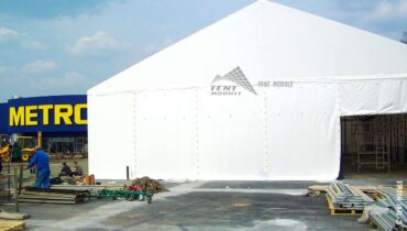 Тентовый ангар фото