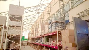 Тентовый ангар склада фото