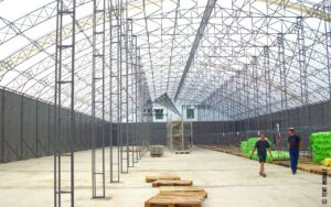 Тентовый ангар фото