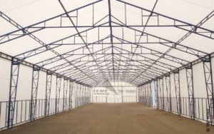 Тентовый ангар вид изнутри фото